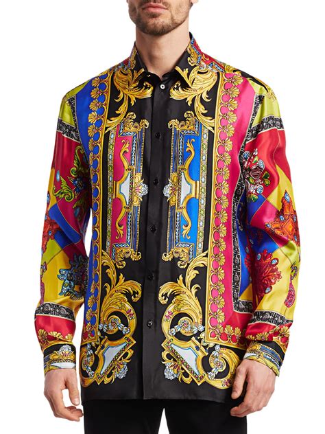 versace collection mens shirt